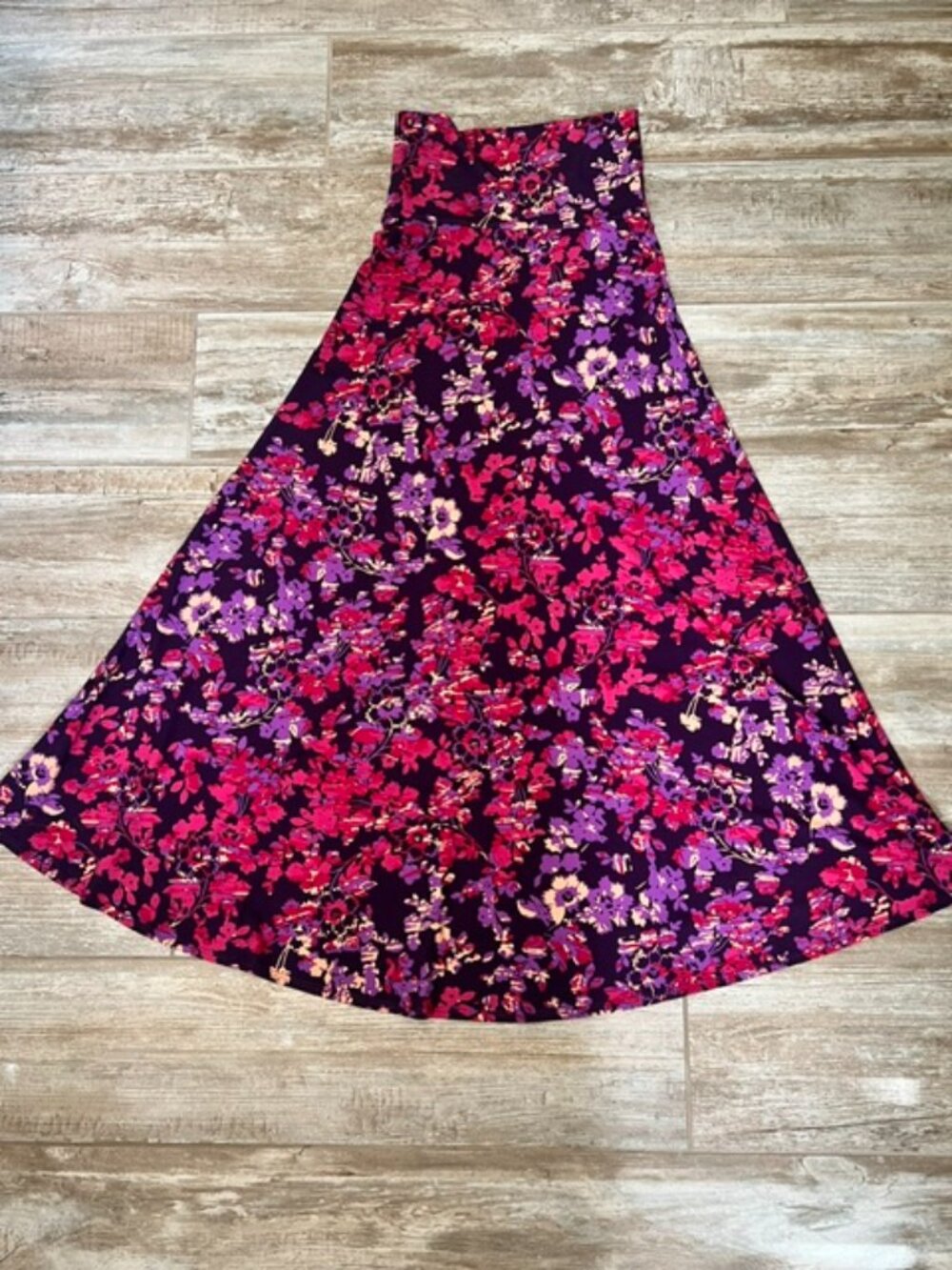 LuLaRoe Floral Maxi Skirt